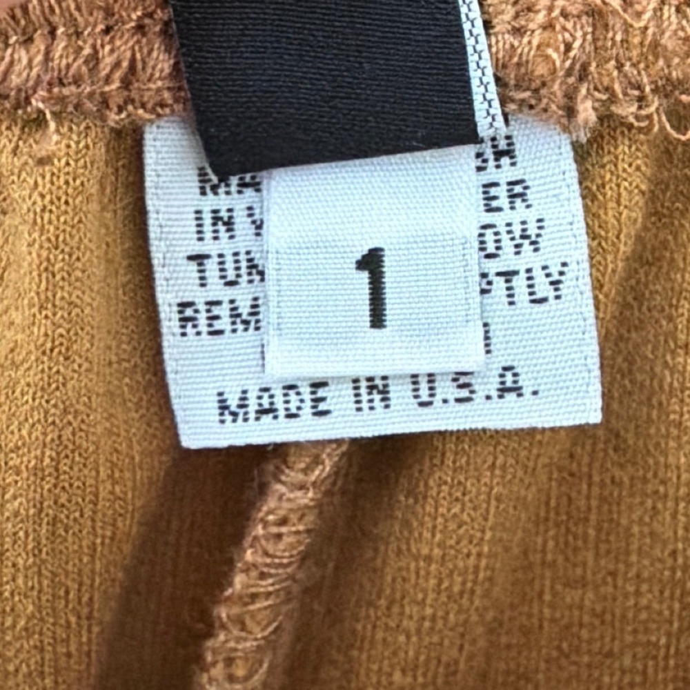 Dress To Kill Rust Corduroy Wide Leg Balloon Pants Lagenlook Size 1X Made in USA - Picture 4 of 10